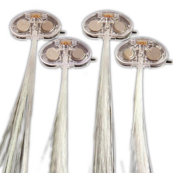 Party Colorful Flash LED Hair Braid Hairpin