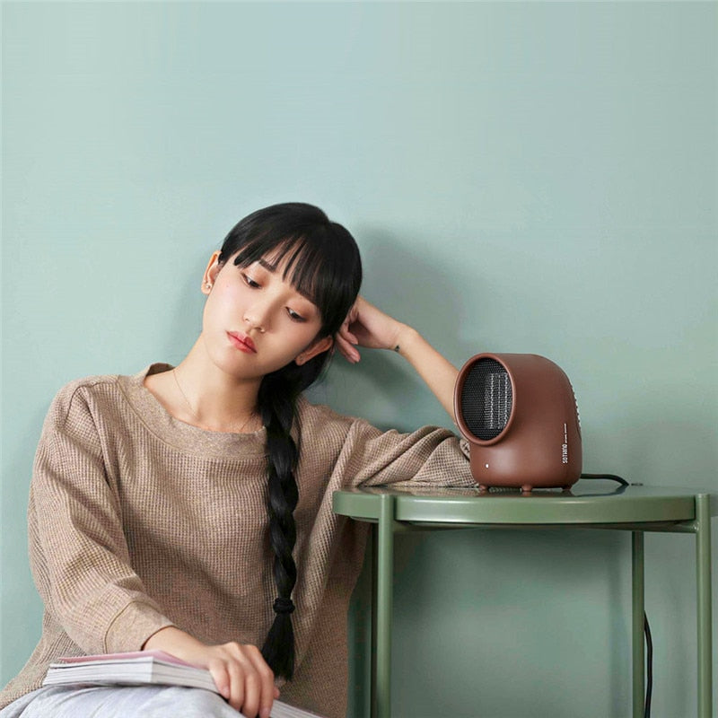 Mini Desktop Fan Heater